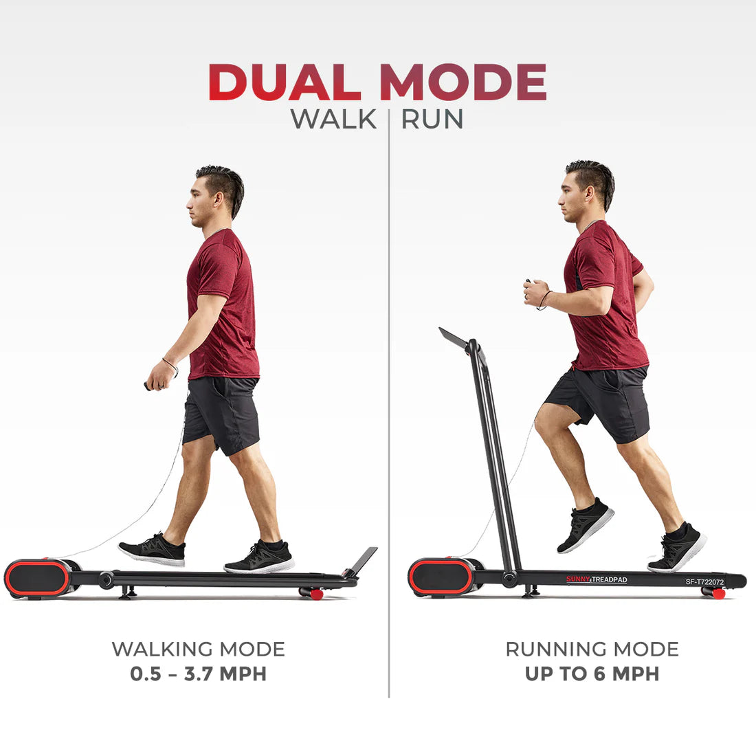 Nimble Smart Compact Treadpad® Treadmill