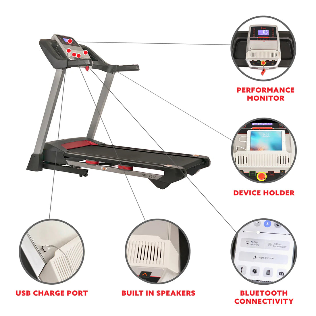 Electric Folding Performance Treadmill